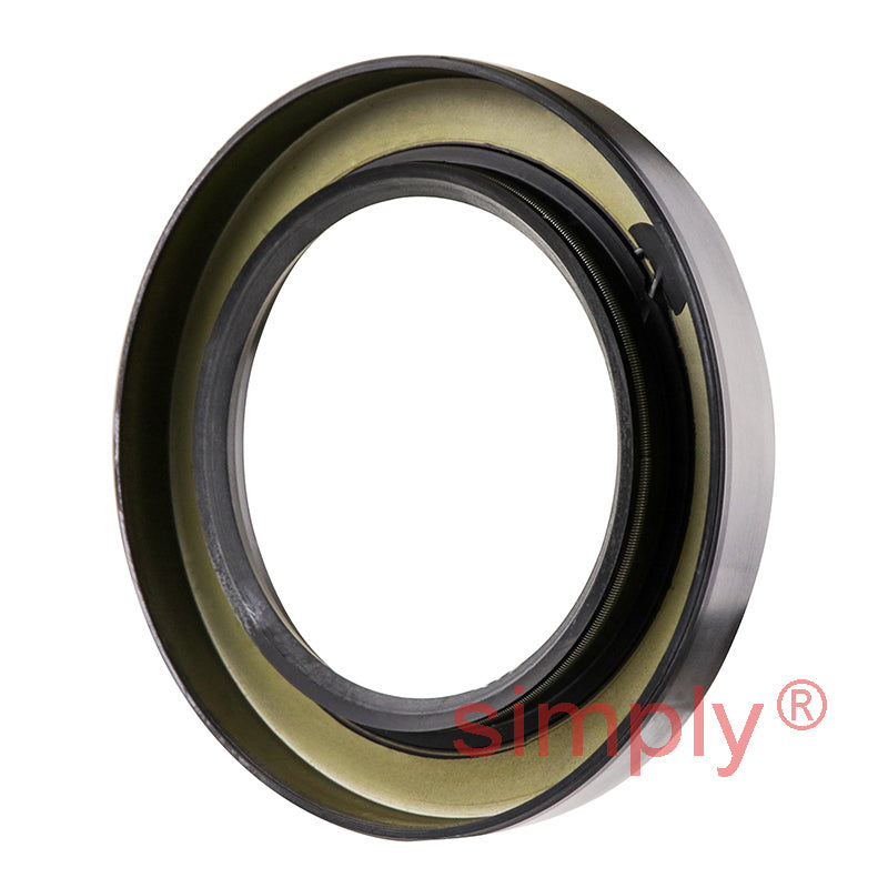2.5x3.75x0.5 inch Nitrile Rubber Single Lip Rotary Shaft Oil Seal with Garter Spring R21 / SC