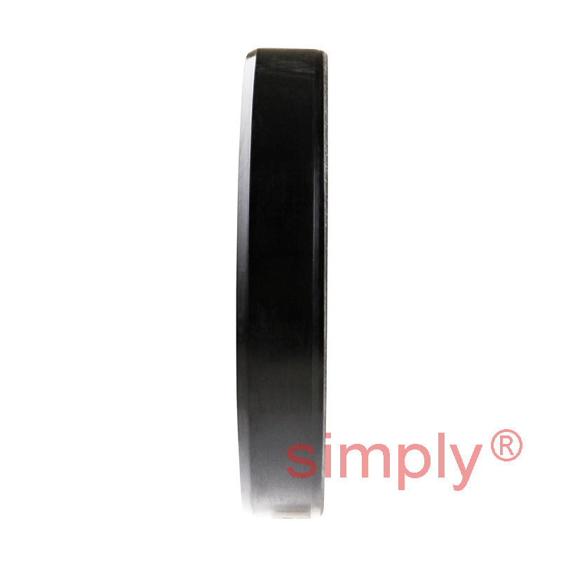 2.62x3.37x0.56 inch Nitrile Rubber Double Lip Rotary Shaft Oil Seal with Garter Spring R23 / TC Style