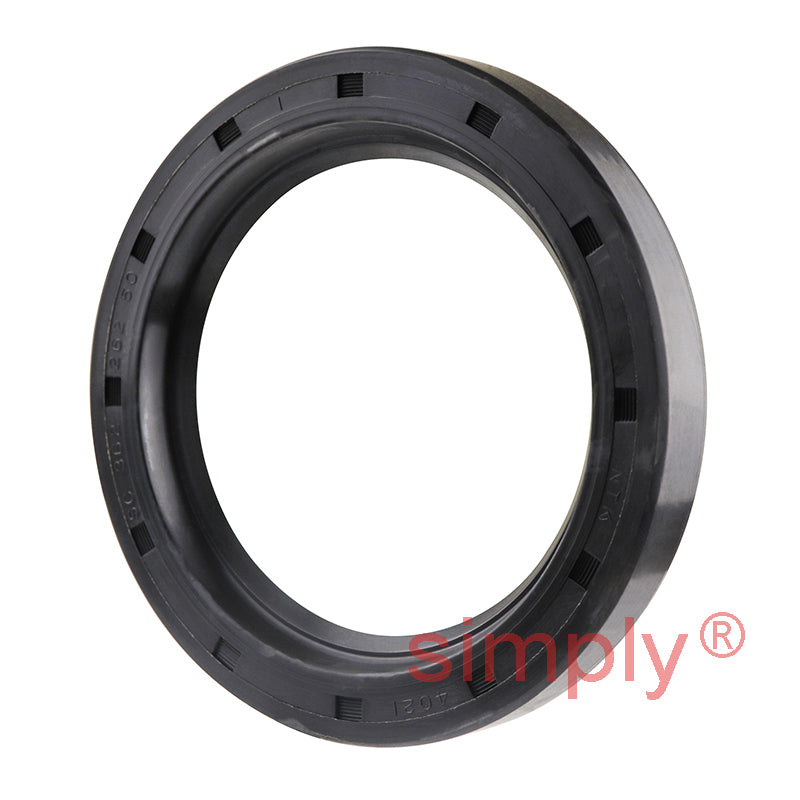 2.62x3.62x0.5 inch Nitrile Rubber Single Lip Rotary Shaft Oil Seal with Garter Spring R21 / SC