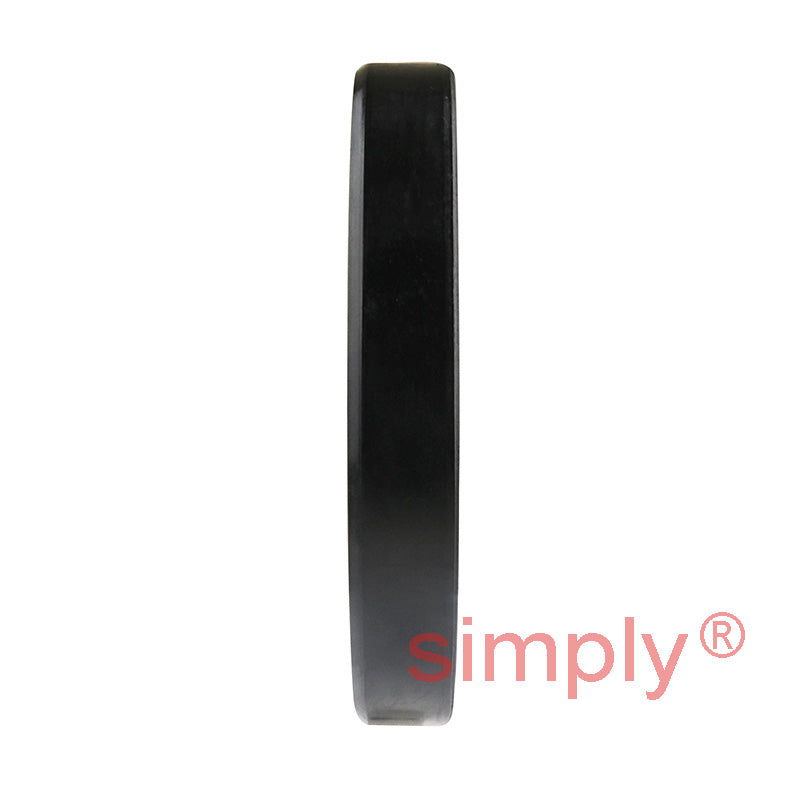 2.75x3.37x0.5 inch Nitrile Rubber Single Lip Rotary Shaft Oil Seal with Garter Spring R21 / SC Style