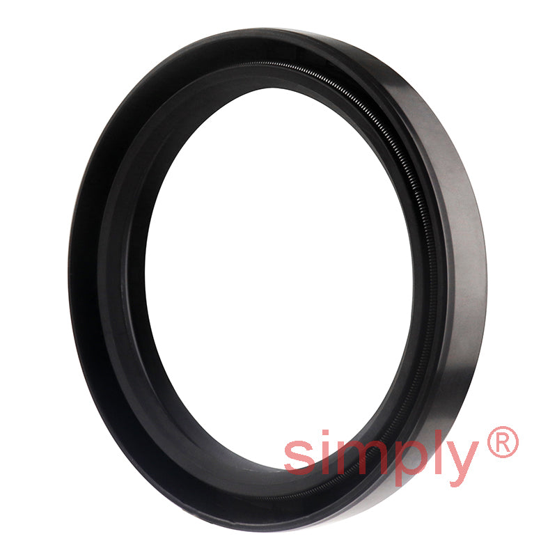 2.75x3.5x0.5 inch Nitrile Rubber Double Lip Rotary Shaft Oil Seal with Garter Spring R23 / TC Style