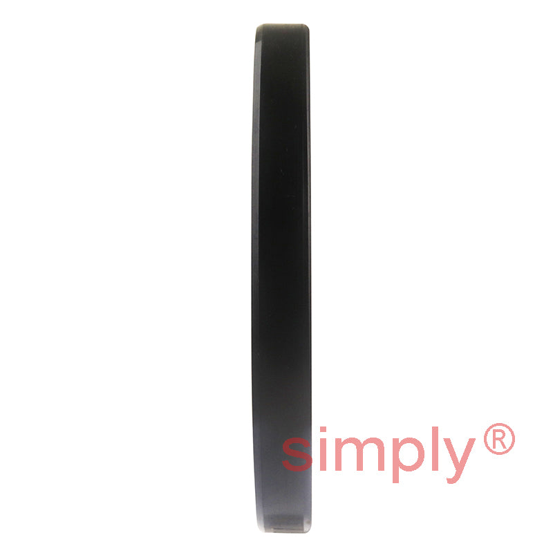 2.81x3.62x0.37 inch Nitrile Rubber Single Lip Rotary Shaft Oil Seal with Garter Spring R21 / SC