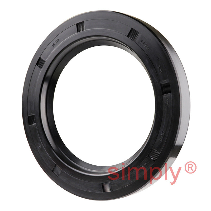 2.87x4.25x0.5 inch Nitrile Rubber Single Lip Rotary Shaft Oil Seal with Garter Spring R21 / SC