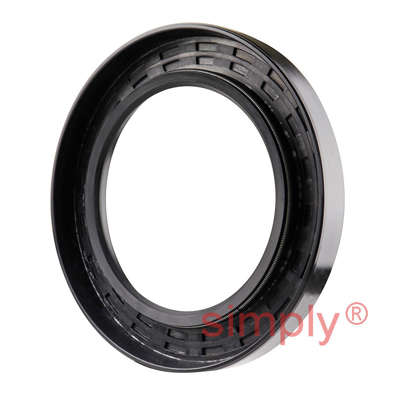 2.87x4.25x0.5 inch Nitrile Rubber Single Lip Rotary Shaft Oil Seal with Garter Spring R21 / SC