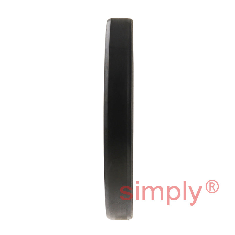 2.87x4x0.5 inch Nitrile Rubber Double Lip Rotary Shaft Oil Seal with Garter Spring R23 / TC Style