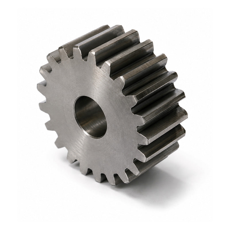 SS20/100A-20 Metric EN8 Spur Gear 100 Tooth 2 Mod Pilot Bored 20mm (H8)