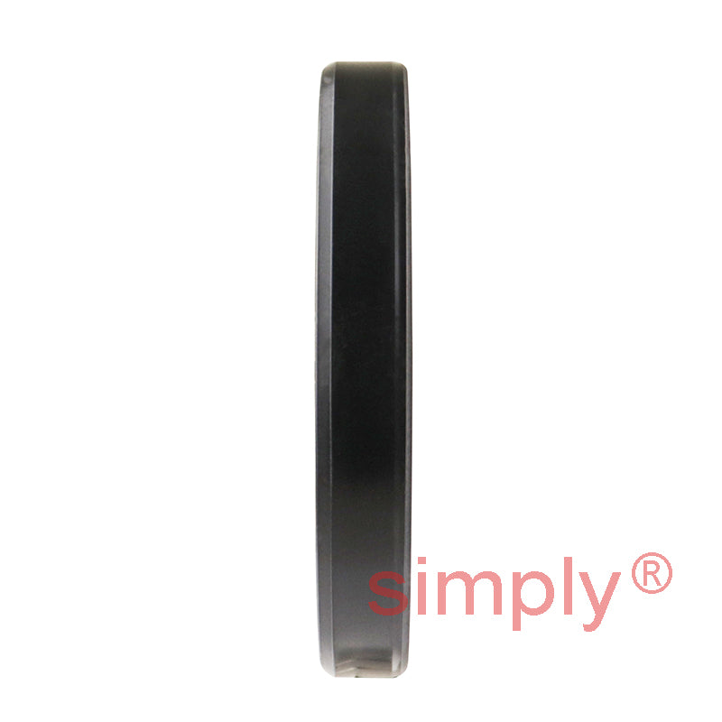 2x2.68x0.37 inch Nitrile Rubber Single Lip Rotary Shaft Oil Seal with Garter Spring R21 / SC