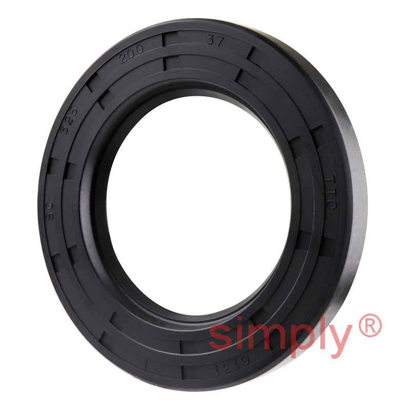 2x3.25x0.37 inch Nitrile Rubber Single Lip Rotary Shaft Oil Seal with Garter Spring R21 / SC