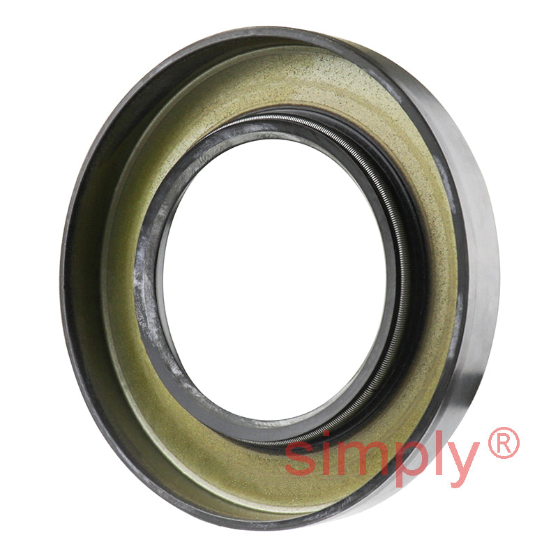 2x3.37x0.5 inch Nitrile Rubber Single Lip Rotary Shaft Oil Seal with Garter Spring R21 / SC Style