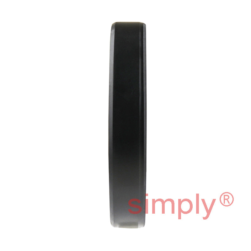 2x3x0.5 inch Nitrile Rubber Double Lip Rotary Shaft Oil Seal with Garter Spring R23 / TC Style