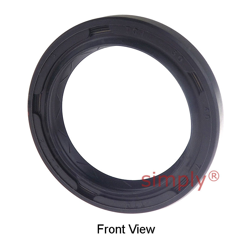 30x40x7mm Nitrile Rubber Double Lip Rotary Shaft Oil Seal with Garter Spring TC / R23