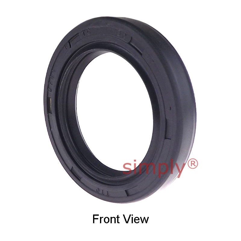 32x47x7mm Nitrile Rubber Double Lip Rotary Shaft Oil Seal with Garter Spring TC / R23