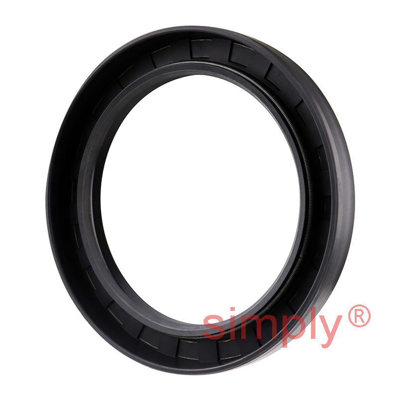 3.06x4.12x0.5 inch Nitrile Rubber Double Lip Rotary Shaft Oil Seal with Garter Spring R23 / TC Style