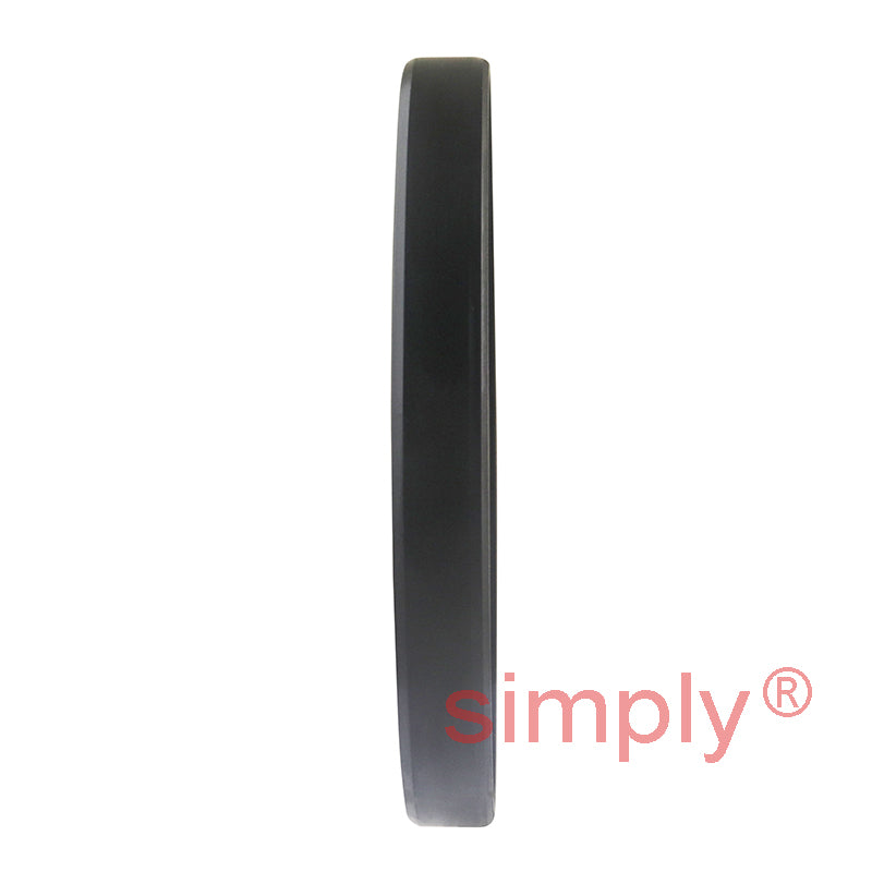 3.25x4.5x0.5 inch Nitrile Rubber Double Lip Rotary Shaft Oil Seal with Garter Spring R23 / TC Style
