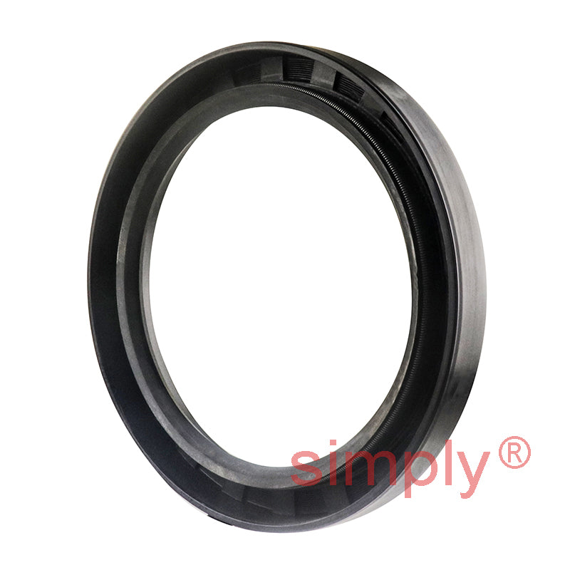 3.31x4.37x0.5 inch Nitrile Rubber Single Lip Rotary Shaft Oil Seal with Garter Spring R21 / SC