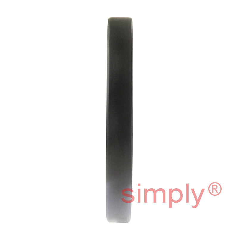 3.31x4.37x0.5 inch Nitrile Rubber Single Lip Rotary Shaft Oil Seal with Garter Spring R21 / SC