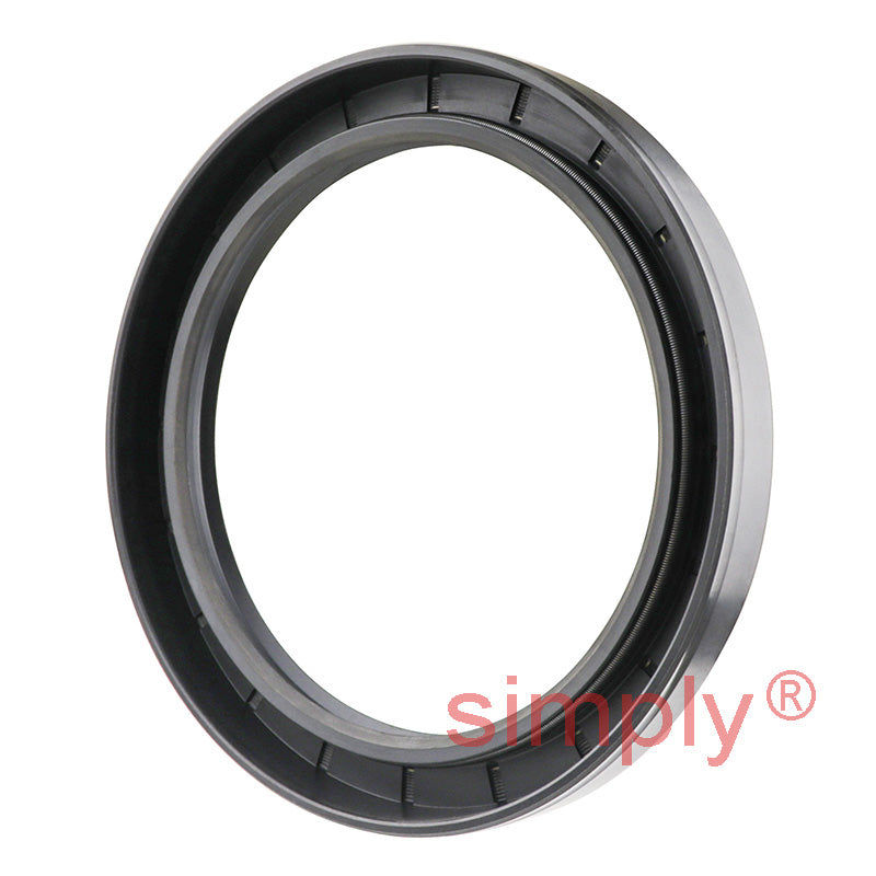 3.37x4.37x0.5 inch Nitrile Rubber Double Lip Rotary Shaft Oil Seal with Garter Spring R23 / TC Style