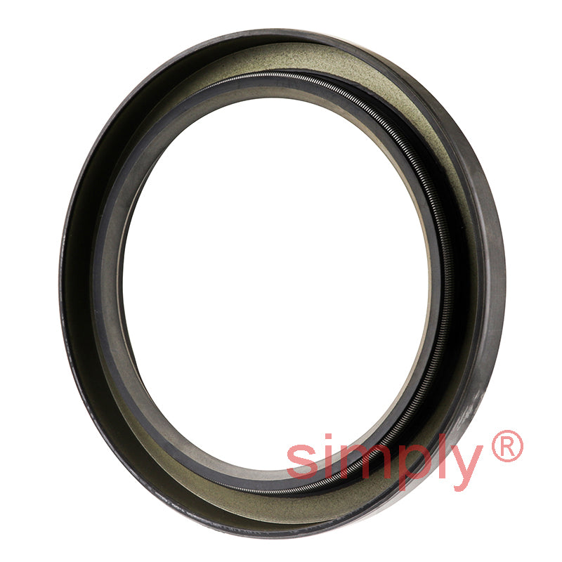 3.37x4.5x0.5 inch Nitrile Rubber Single Lip Rotary Shaft Oil Seal with Garter Spring R21 / SC