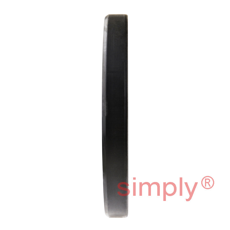 3.37x4.5x0.5 inch Nitrile Rubber Single Lip Rotary Shaft Oil Seal with Garter Spring R21 / SC