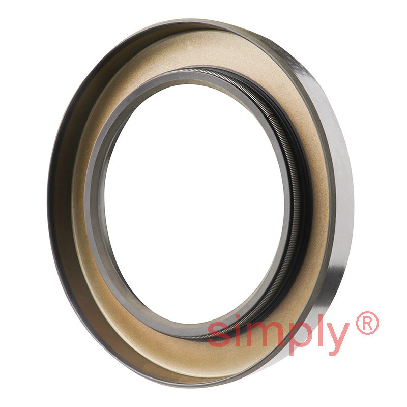 3.5x5.25x0.62 inch Nitrile Rubber Single Lip Rotary Shaft Oil Seal with Garter Spring R21 / SC