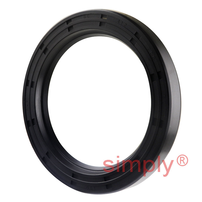 3x4.12x0.5 inch Nitrile Rubber Single Lip Rotary Shaft Oil Seal with Garter Spring R21 / SC