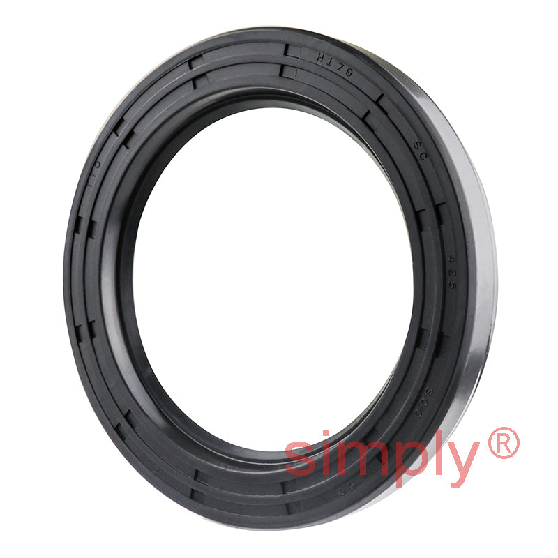 3x4.25x0.5 inch Nitrile Rubber Single Lip Rotary Shaft Oil Seal with Garter Spring R21 / SC