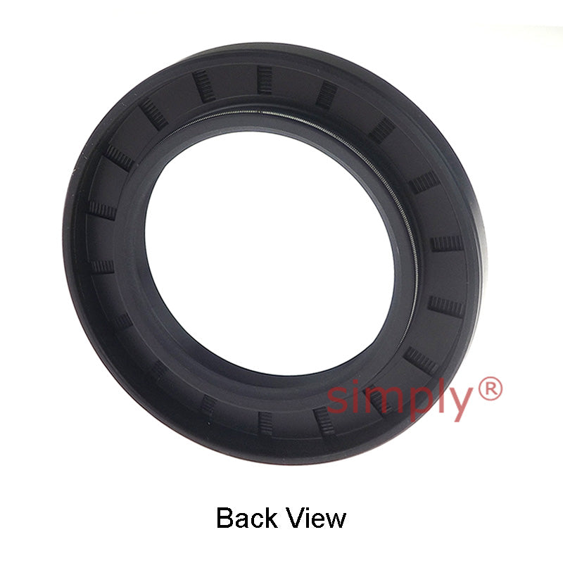 40x62x7mm Nitrile Rubber Double Lip Rotary Shaft Oil Seal with Garter Spring TC / R23