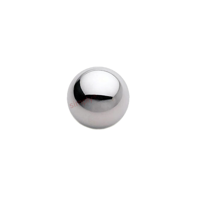 11/32 inch Diameter Grade 100 Hardened AISI 420 Stainless Steel Ball Bearing