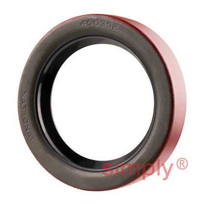 National 340413 Oil Seal with Nitrile Rubber Lip 1.75x2.506x0.5 inch
