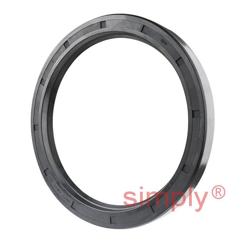 4.12x5.12x0.5 inch Nitrile Rubber Single Lip Rotary Shaft Oil Seal with Garter Spring R21 / SC