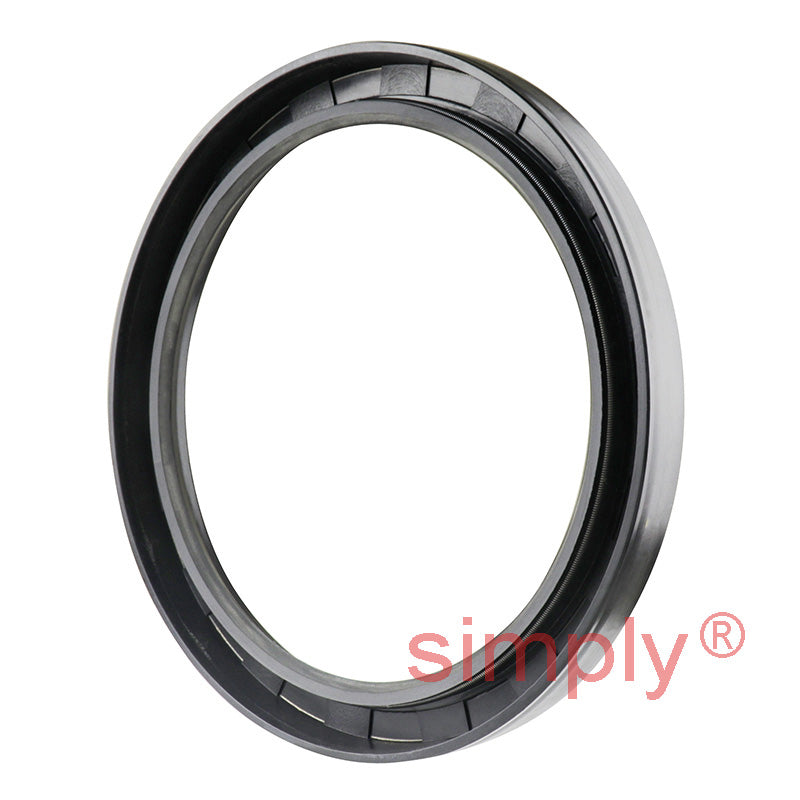 4.18x5.25x0.5 inch Nitrile Rubber Single Lip Rotary Shaft Oil Seal with Garter Spring R21 / SC Style