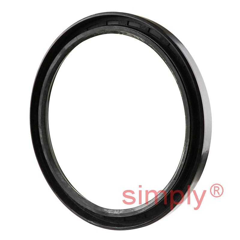 4.5x5.37x0.43 inch Nitrile Rubber Single Lip Rotary Shaft Oil Seal with Garter Spring R21 / SC