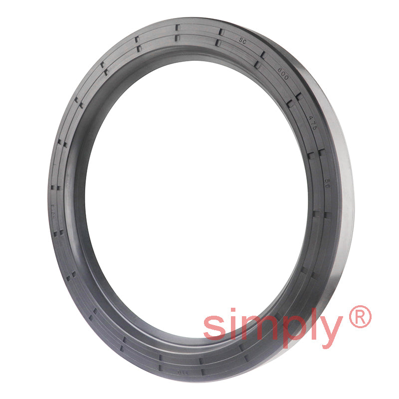 4.75x6x0.56 inch Nitrile Rubber Single Lip Rotary Shaft Oil Seal with Garter Spring R21 / SC