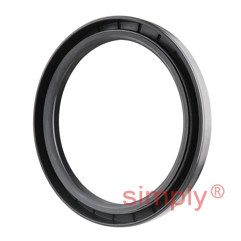 4x5x0.5 inch Nitrile Rubber Double Lip Rotary Shaft Oil Seal with Garter Spring R23 / TC Style