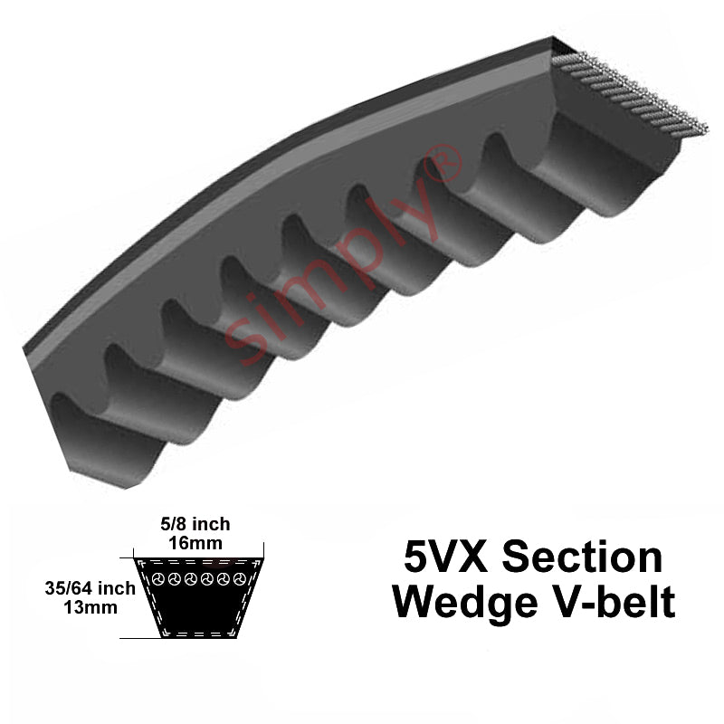 5VX1060 Pix Narrow Profile Cogged V-Belt