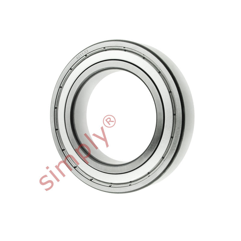 Major Branded 60112ZC3 Metal Shielded Deep Groove Ball Bearing 55x90x18mm