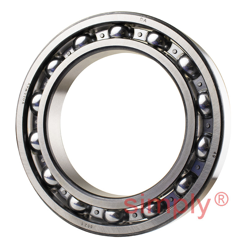 Major Branded 6021 Open Deep Groove Ball Bearing 105x160x26mm