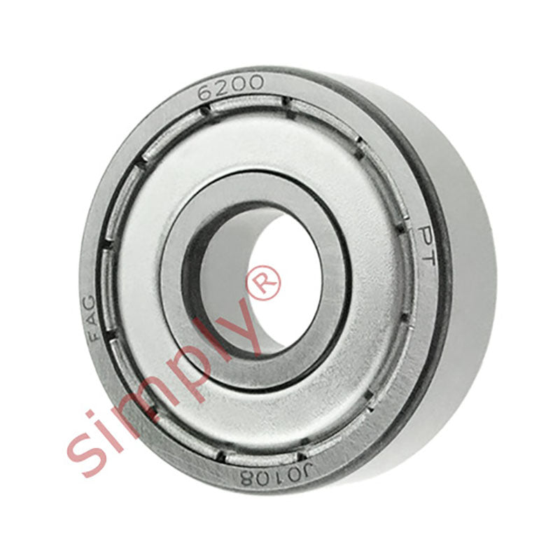 Major Branded 62002ZC4 Metal Shielded Deep Groove Ball Bearing 10x30x9mm