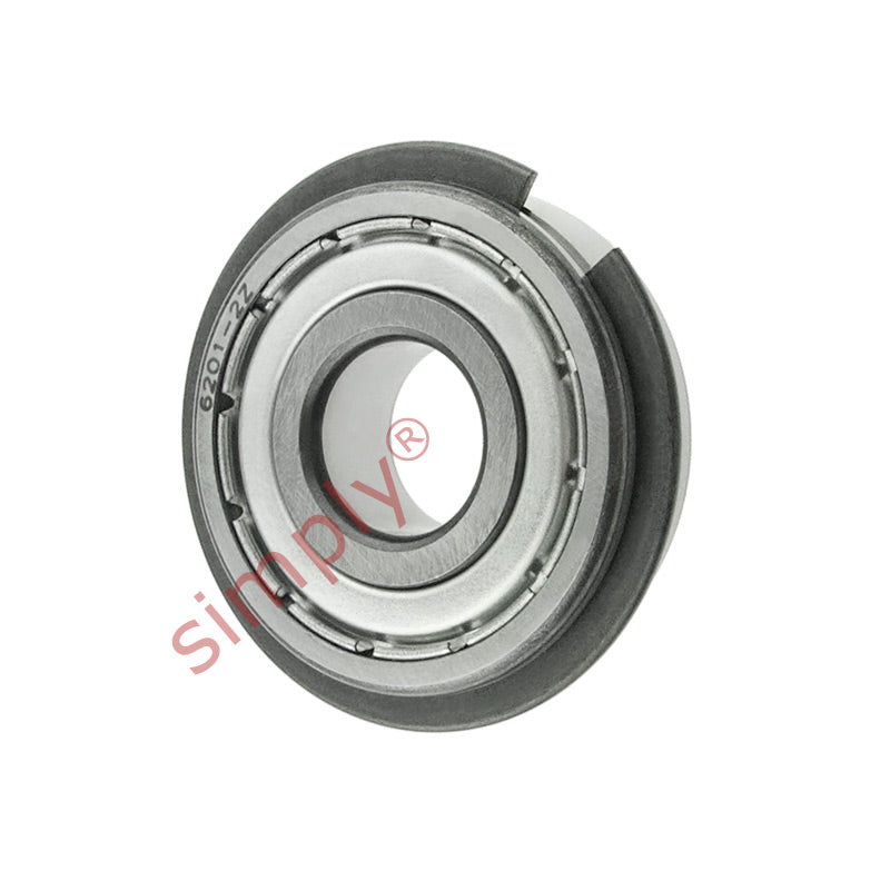 Major Branded 62012ZNR Metal Shielded Snap Ring Deep Groove Ball Bearing 12x32x10mm 