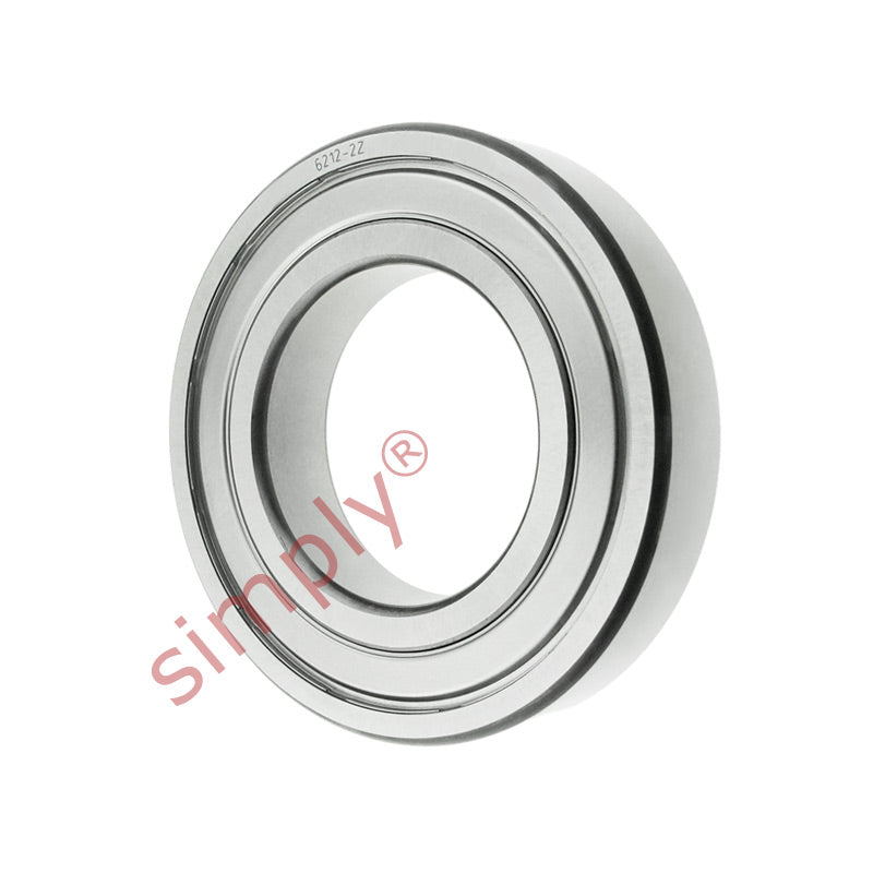 Major Branded 62122Z Metal Shielded Deep Groove Ball Bearing 60x110x22mm