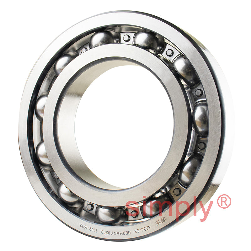 Major Branded 6224C3 Open Deep Groove Ball Bearing 120x215x40mm