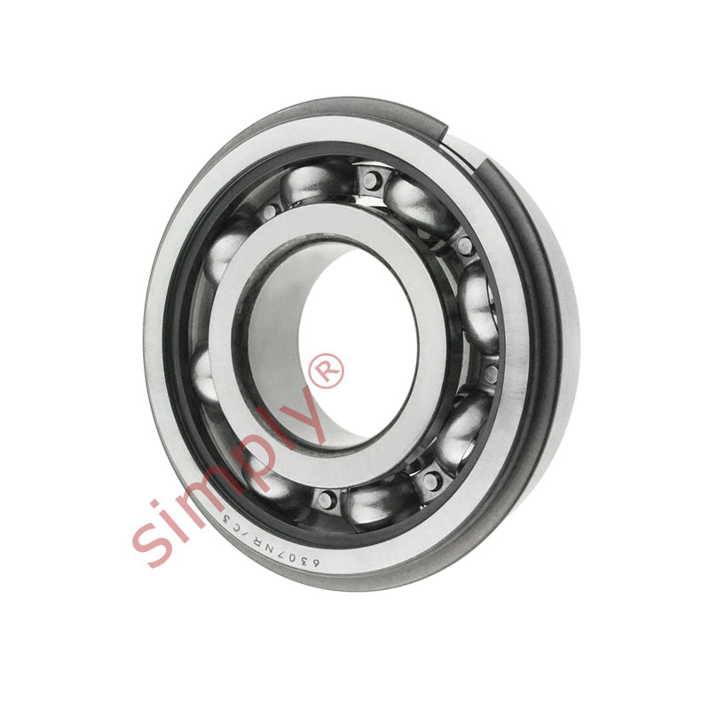 6307NRC3 Deep Groove Ball Bearing with Snap Ring 35x80x21mm