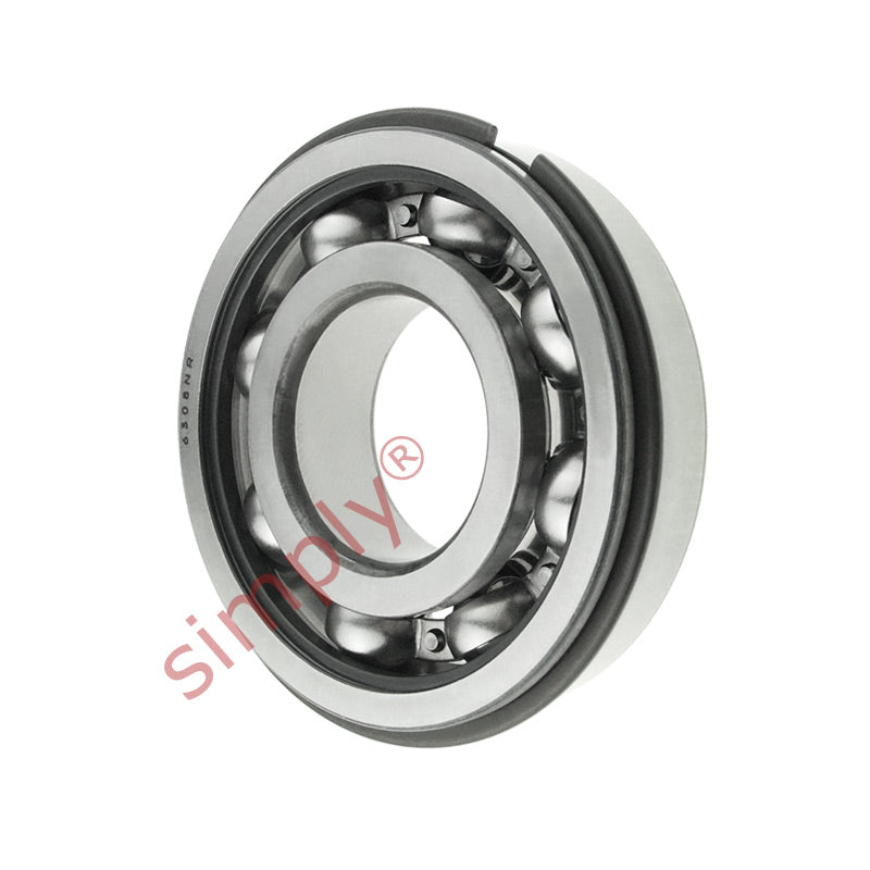 6308NR Deep Groove Ball Bearing with Snap Ring 40x90x23mm