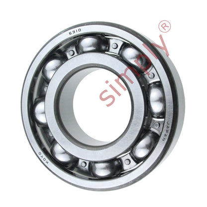 KOYO 6310 Open Deep Groove Ball Bearing 50x110x27mm