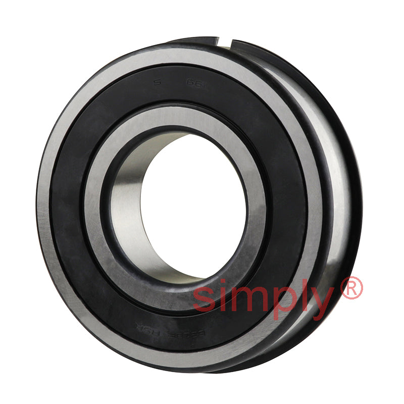 Major Branded 63102RSNR/C3 Rubber Sealed Snap Ring Deep Groove Ball Bearing 50x110x27mm