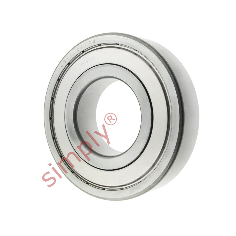 Major Branded 63112ZC3 Metal Shielded Deep Groove Ball Bearing 55x120x29mm