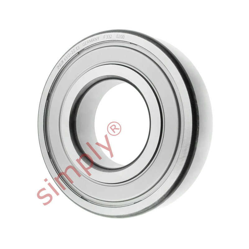 FAG 63122ZC3 Metal Shielded Deep Groove Ball Bearing 60x130x31mm