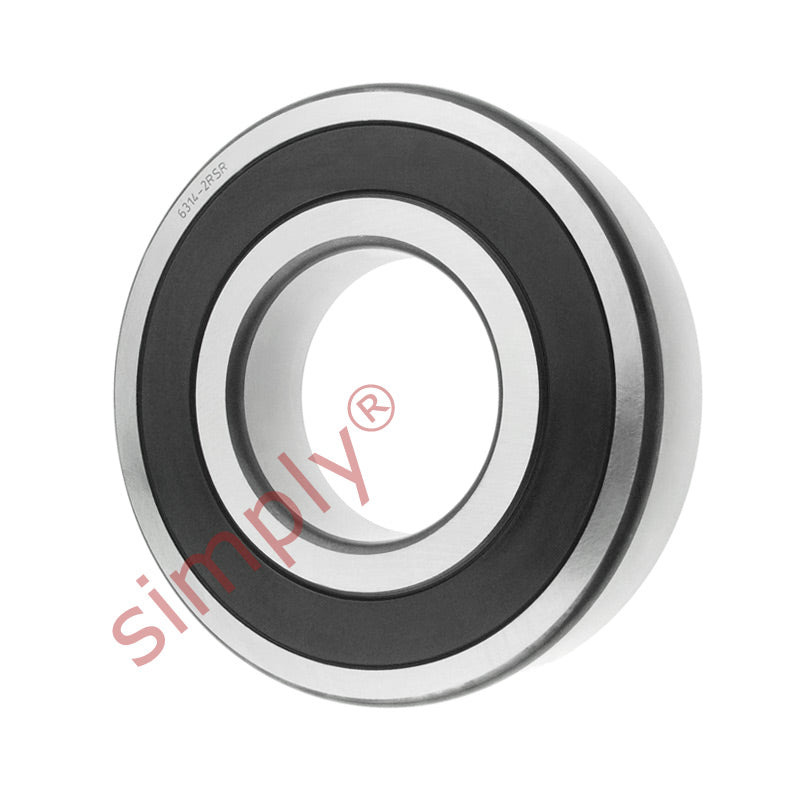 Major Branded 63142RSR Rubber Sealed Deep Groove Ball Bearing 70x150x35mm
