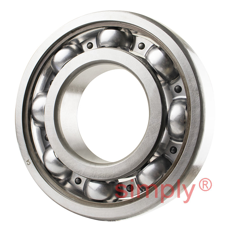 Major Branded 6315C4 Open Deep Groove Ball Bearing 75x160x37mm
