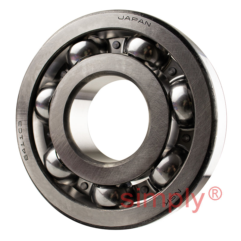 Major Branded 6411C3 Open Deep Groove Ball Bearing 55x140x33mm